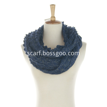 Newest Ladies Fashionable Acrylic Snood with Lurex